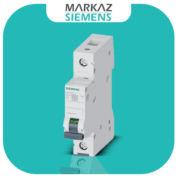 5sl6103-7 کلید مینیاتوری زیمنس 3 آمپر تک پل ، تیپ C