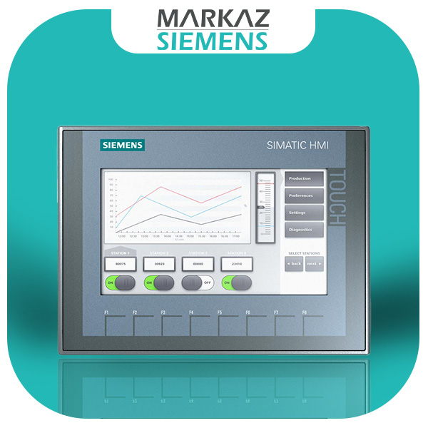 اچ ام آی زیمنس SIMATIC HMI, KTP700 Basic 7  TFT display کدفنی 6AV2123-2GA03-0AX0