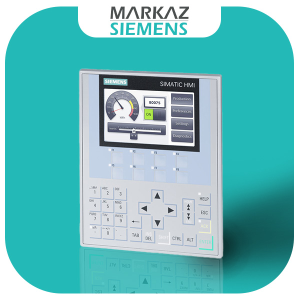 اچ ام آی زیمنس HMI KP400 Comfort 4  widescreen TFT display کدفنی 6AV2124-1DC01-0AX0